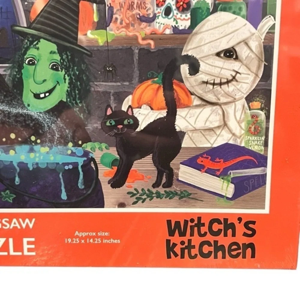 Halloween‎ Puzzle for Adults And Kids 100 Piece | Witch's Kitchen Jigsaw Puzzles